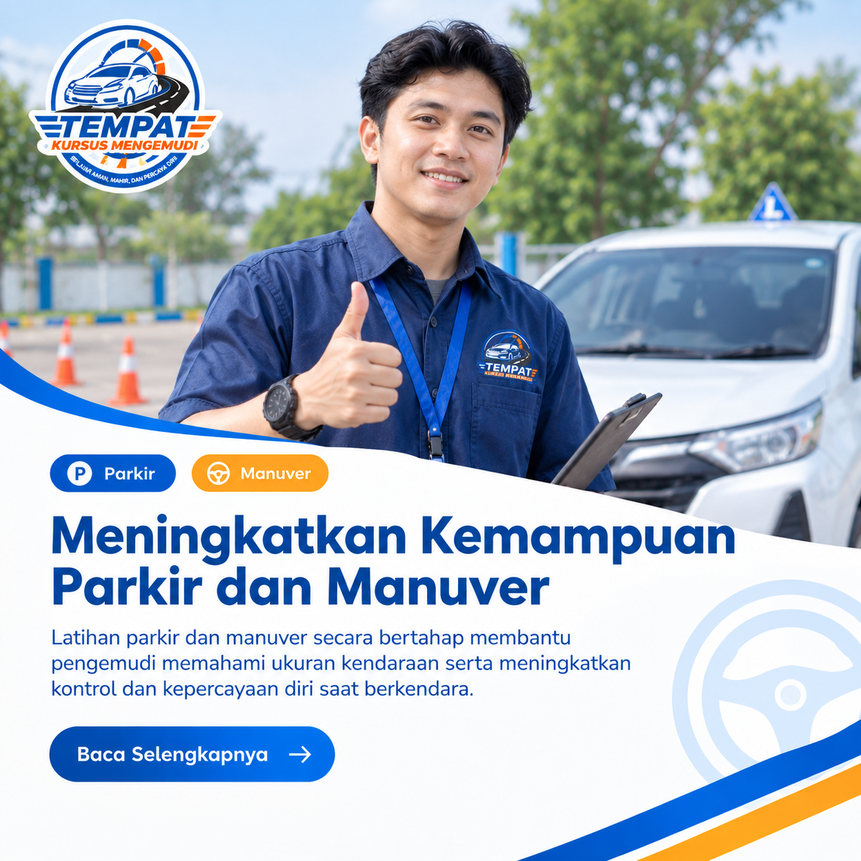 Latihan Parkir dan Manuver Mobil